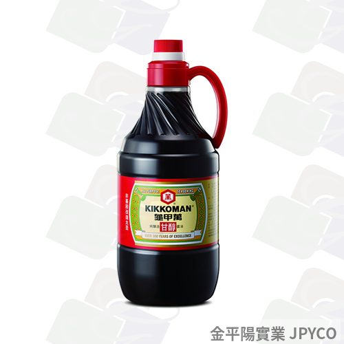 龜甲萬 甘醇醬油 1600ml*6入