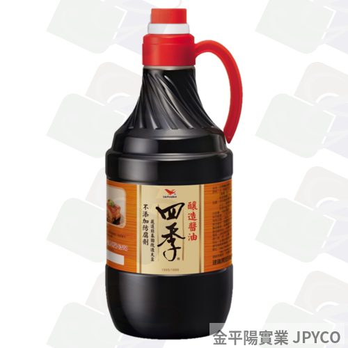 統一 四季純釀醬油 1600ml*6入