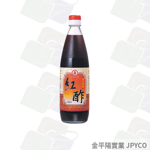 大安 工研紅醋 590ml*12入