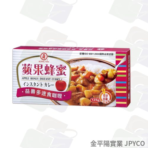 益壽多 速食咖哩(蘋果蜂蜜) 125g*10入