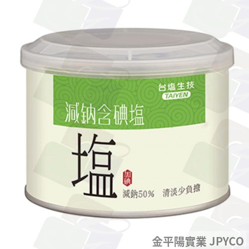 台鹽 減鈉含碘鹽 300g*24入