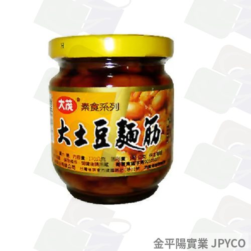 大茂 大土豆麵筋(玻璃瓶) 170g*12入
