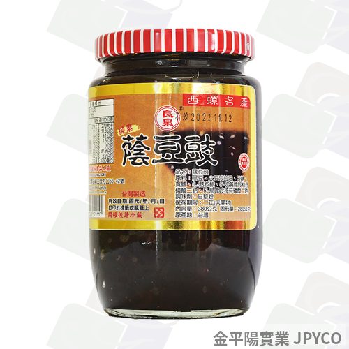 良泉 蔭豆鼓(大) 380g*12入