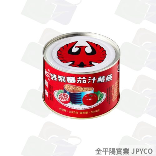 紅鷹牌 蕃茄汁鯖魚(大魚) 380g*12入