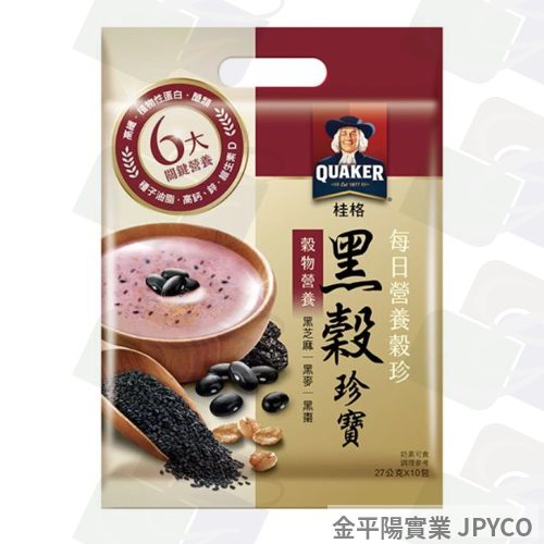 桂格 每日營養穀珍(黑穀珍寶) 27g*10包/袋 15袋/箱