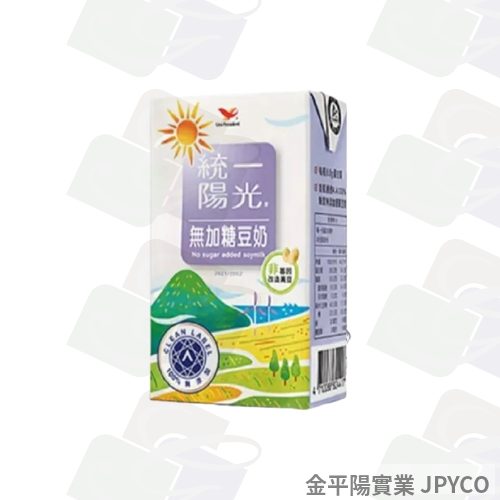統一 陽光無糖豆漿 鋁箔250ml*24入