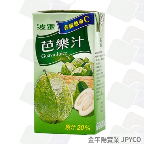 波蜜 芭樂汁 鋁箔300ml*24入(6入組)