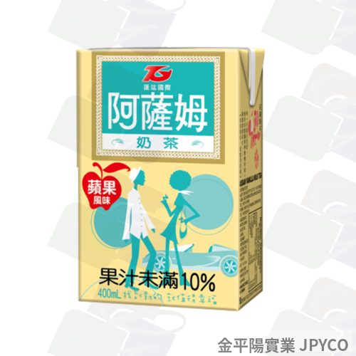 匯竑 阿薩姆奶茶(蘋果)(大) 鋁箔400ml*24入