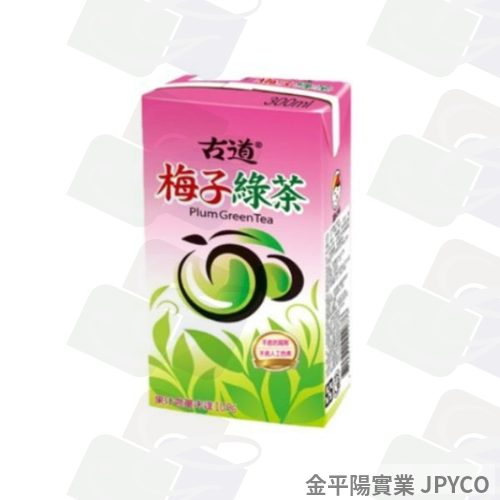 古道 梅子綠茶 鋁箔300ml*24入