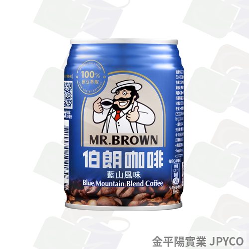 金車 伯朗咖啡(藍山風味) 罐裝240ml*24入