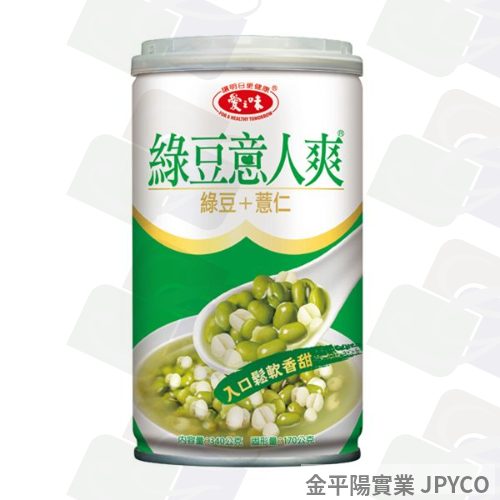 愛之味 綠豆意人爽 罐裝340g*24入