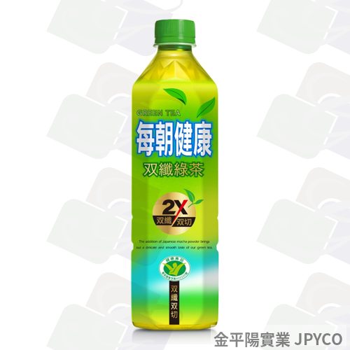 維他露 每朝健康雙纖綠茶 小保650ml*24入