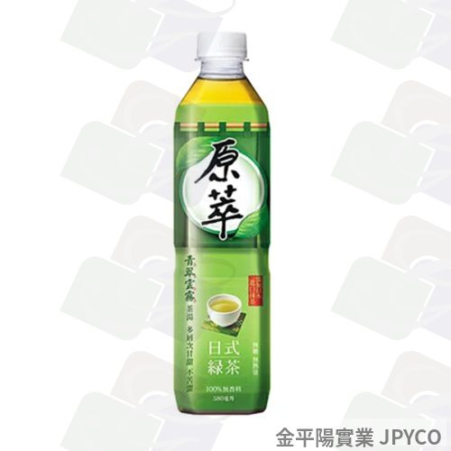 原萃 日式綠茶 小保580ml*24入(4入組)