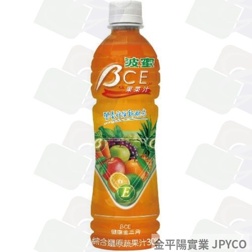 波蜜 果菜汁BCE 小保580ml*24入