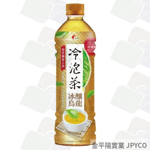 光泉 冷泡茶冰釀烏龍(無糖) 小保585ml*24入