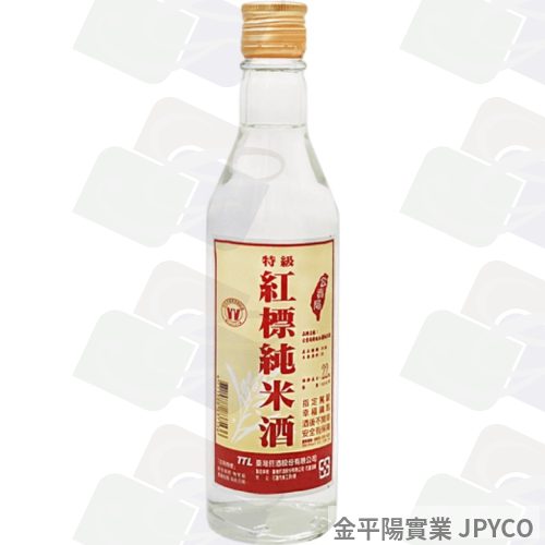 公賣局 特級紅標純米酒 玻璃0.3L*24入