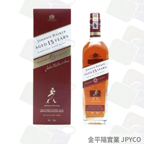 約翰走路 15年雪莉桶蘇格蘭威士忌 700ml*6入