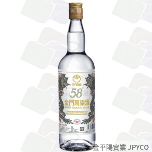 金酒 58度金門高梁酒(中) 600ml*12入