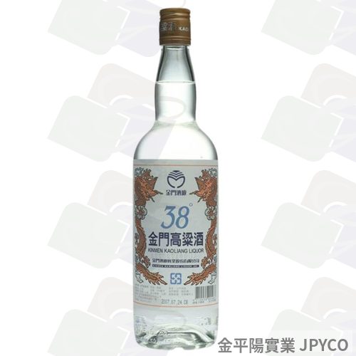 金酒 38度金門高梁酒(大) 750ml*12入