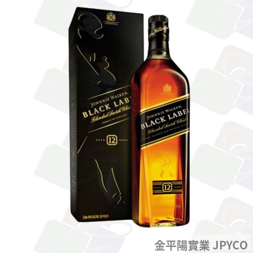 約翰走路 黑牌12年蘇格蘭威士忌 700ml*12入