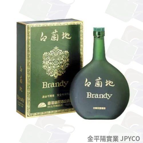 台酒 扁瓶白蘭地 600cc*12入