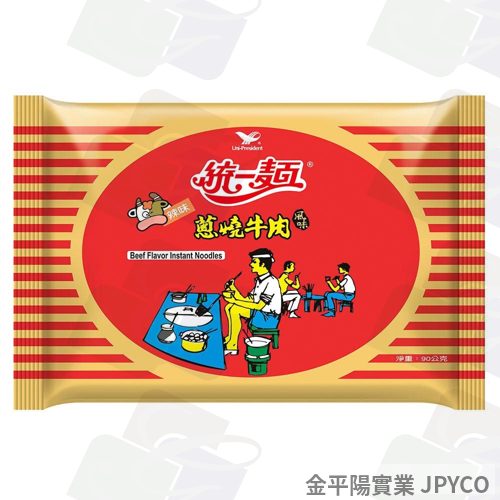 統一 統一麵-蔥燒牛肉風味(包) 90g*30(5*6)入
