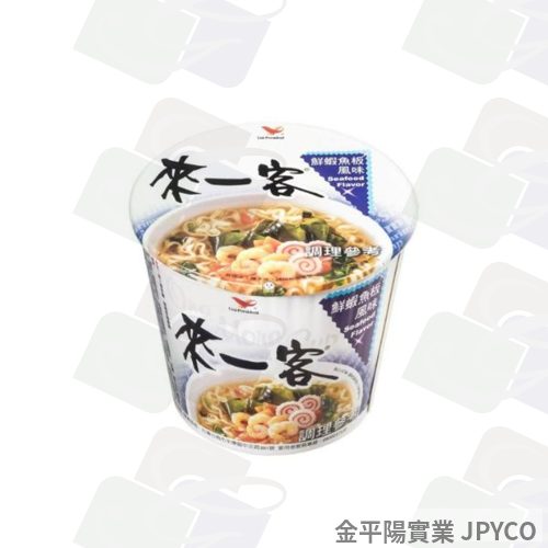 統一 來一客-鮮蝦魚板 63g*12入