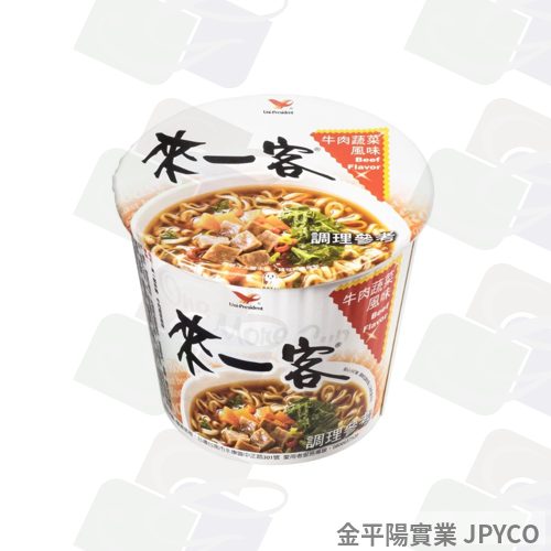 統一 來一客-牛肉蔬菜 65g*12入