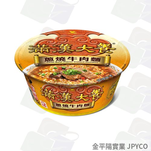 統一 滿漢大餐-蔥燒牛肉麵(碗) 192g*6入