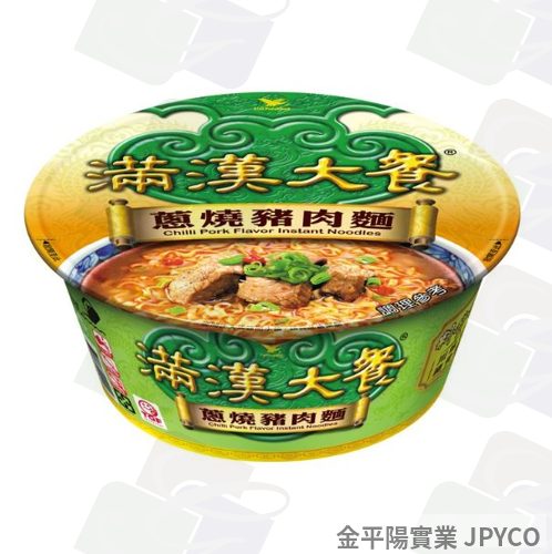 統一 滿漢大餐-蔥燒豬肉麵(碗) 193g*6入