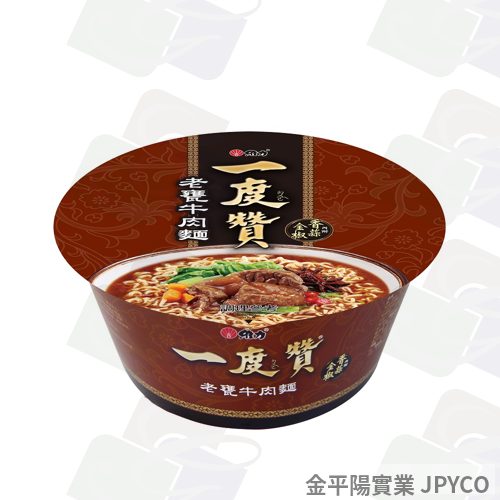 維力 一度贊-老甕牛肉麵(碗) 185g*12入