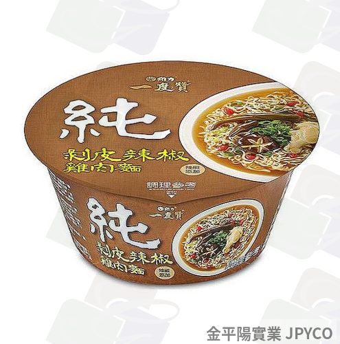 維力 一度贊-剝皮辣椒雞肉麵(碗) 185g*12入
