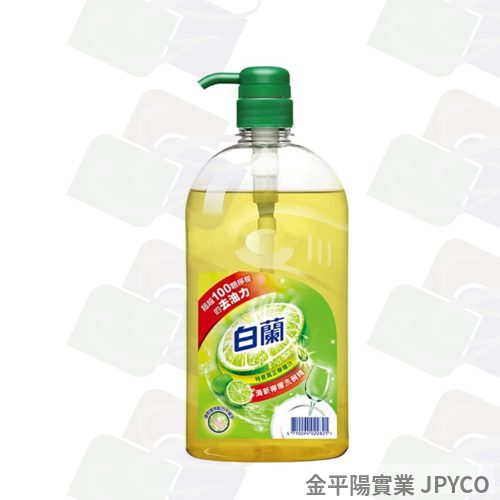 白蘭 動力配方洗碗精-清新檸檬 1000ml*12入