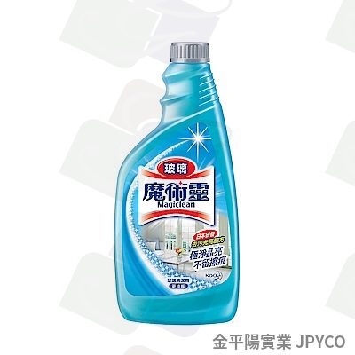 魔術靈 玻璃清潔劑-更替瓶 500ml*12入