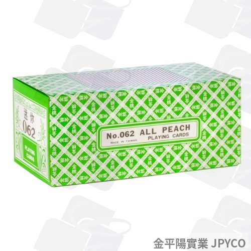金桃 迷你062撲克牌-黑 12副*1盒