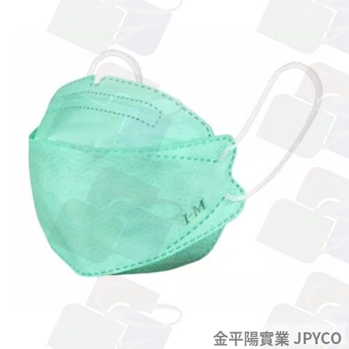 愛民 KF94立體口罩(蘋果綠) 5片*10入