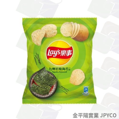-樂事 洋芋片(九州岩燒海苔) 17g*24入