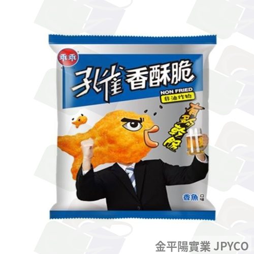 25元-乖乖 孔雀香酥脆(香魚) 40g*12入