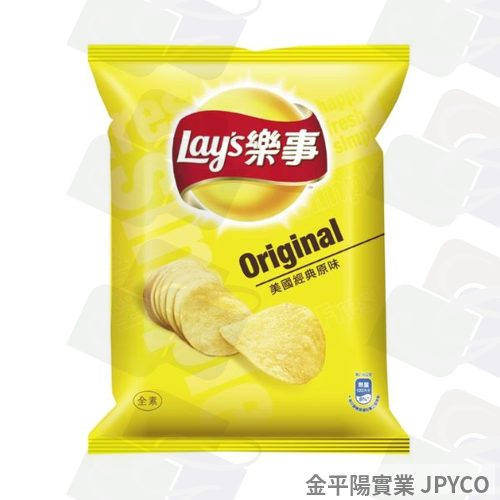 -樂事 洋芋片(美國經典原味) 34g*12入