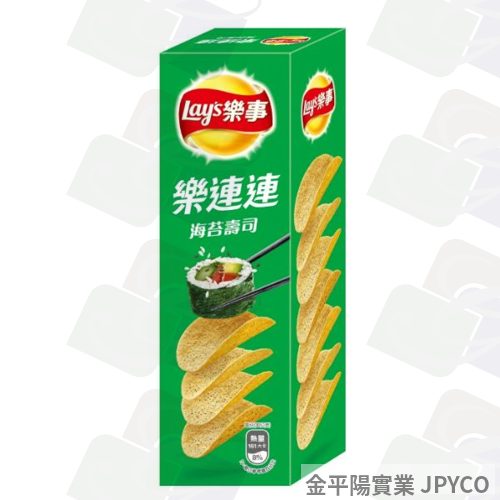 樂事 意合包(海苔壽司)(綠) 60g*15盒