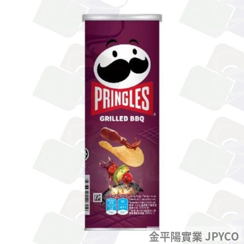 品客 洋芋片(紫翹)-碳烤BBQ 102g*1罐