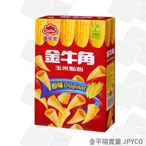 喜年來 金牛角(玉米原味)(大) 60g*12入