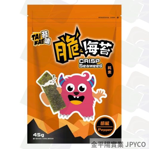 苔嗑 脆海苔(胡椒風味) 45g*20入