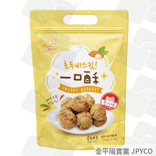 永發 桃酥一口酥-杏仁味 180g*1袋