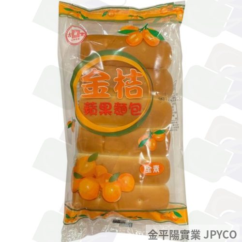 吉豐 6入金桔麵包(大金桔) 150g*15入