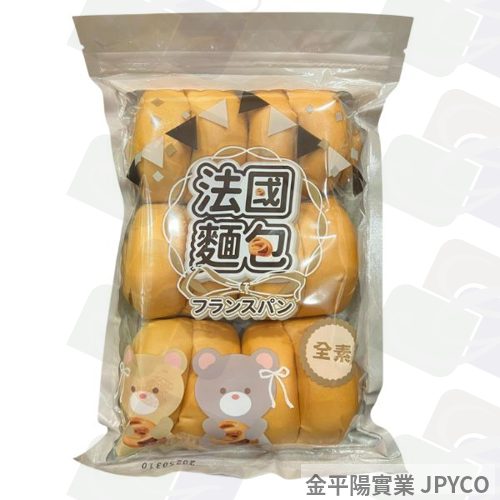 -鈺發 6粒法國麵包(大法) 180g*20入