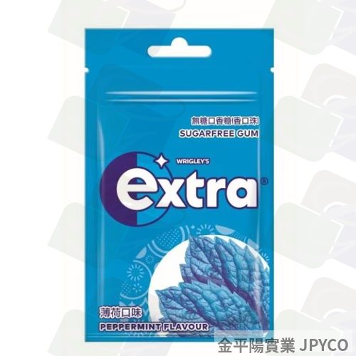Extra 木糖醇無糖口香糖-潔淨薄荷 28g*10入