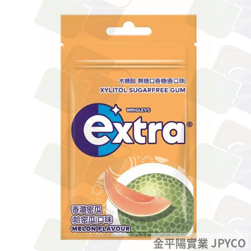Extra 木糖醇無糖口香糖-香濃哈蜜瓜 28g*10入
