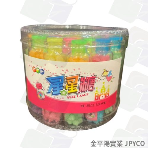 日日旺 許願星星糖(桶) 252g*42入