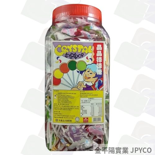晶晶棒 棒棒糖 綜合水果口味(桶) 6.5g*240入